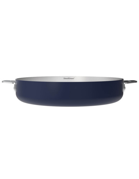 Padella La Merveilleuse 24 cm in acciaio inox Steel Green® di Cookut