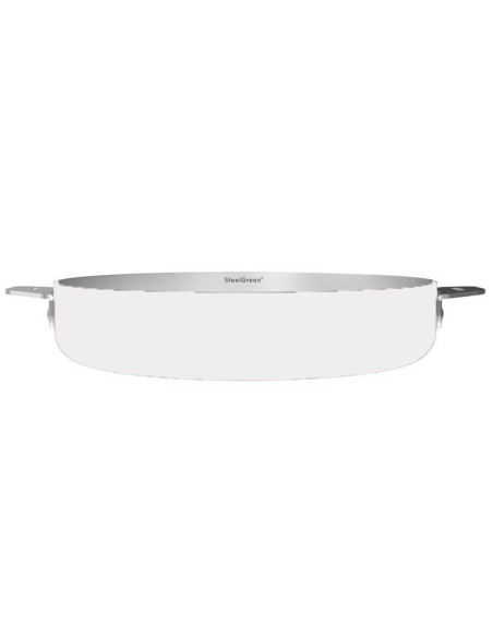 Padella La Merveilleuse 24 cm in acciaio inox Steel Green® di Cookut