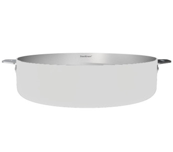 Padella Cookut La Merveilleuse da 28 cm in acciaio inox Steel Green® 2
