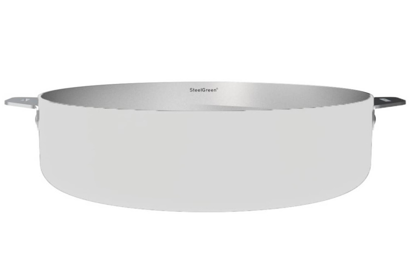 Cookut La Merveilleuse 28cm rostfritt stål Steel Green® sauterpanna