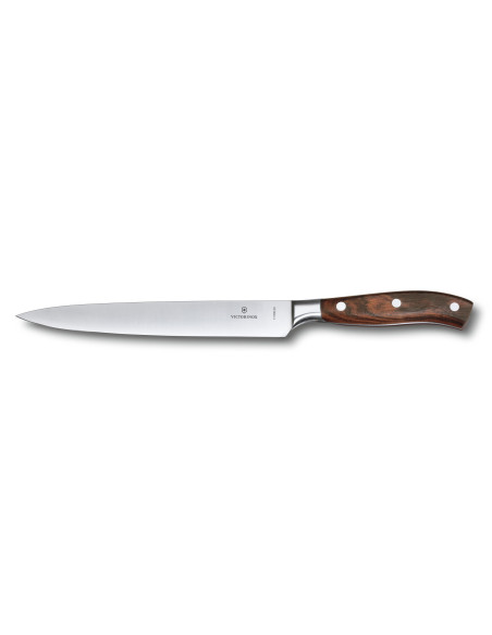 Set Victorinox Grand Maître Rosewood coltello da intaglio forgiato + forchetta da chef