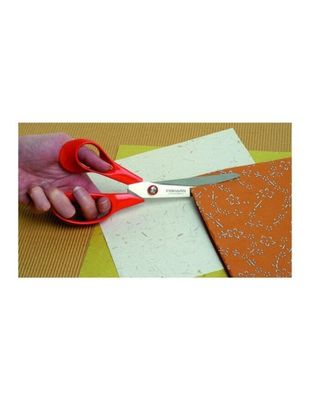 Fiskars universalsaks for venstrehendte 21 cm i rustfritt stål