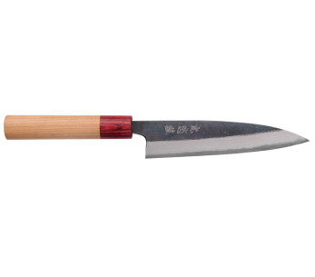 Wusaki Yuzo BS2 Damasco 15cm cuchillo japonés hecho a mano