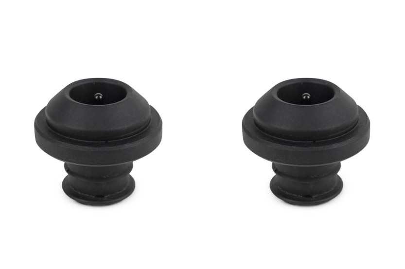 Peugeot Preserve Pompa per vuoto elettrica automatica in ABS nero 14cm + 2 tappi