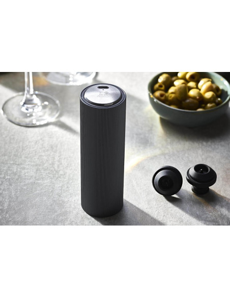Peugeot Line Preserve Bomba de vacío automática eléctrica de aluminio 14cm + 2 tapones