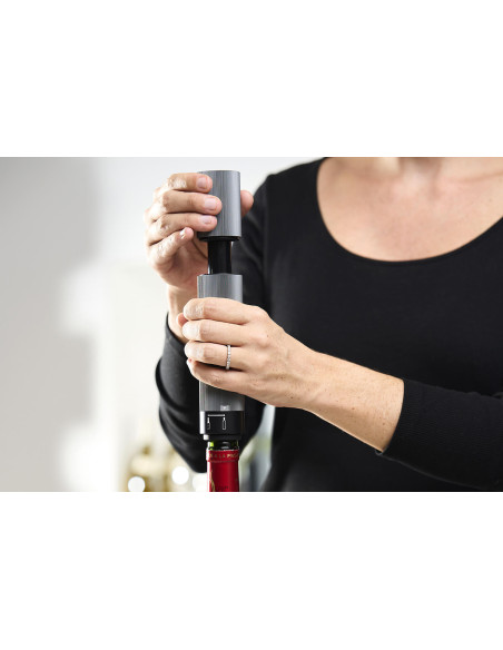 Pompe de Conservation Peugeot Line Preserve Duo double fonction vin & effervescent + 3 stoppers