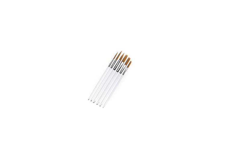 Set di 6 pennelli speciali per la decorazione
