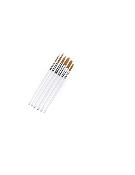 Conjunto de 6 pincéis de decoração especiais