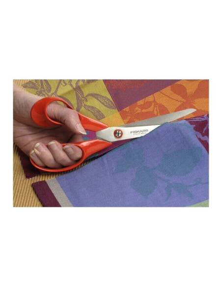 Fiskars universalsaks for venstrehendte 21 cm i rustfritt stål