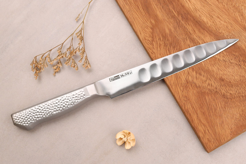 Glestain Home Series 18cm japansk med granton-egg Filékniv