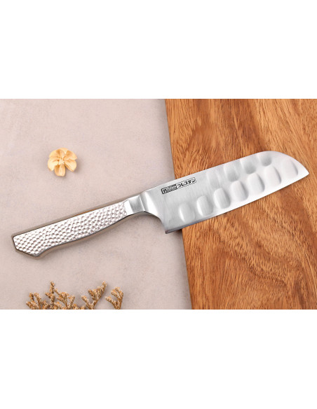 Cuchillo japonés santoku 13cm Glestain Home Series