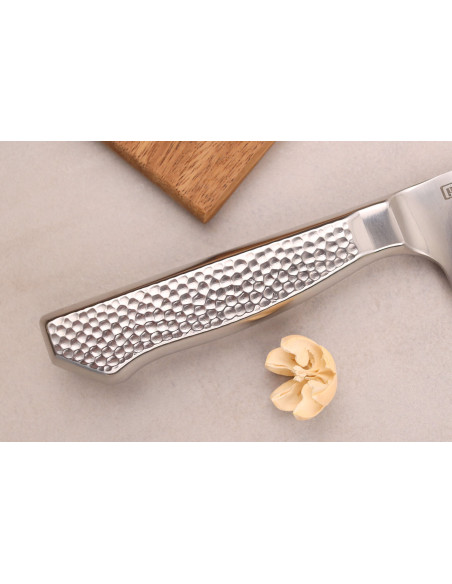 Couteau santoku alvéolé japonais Glestain Home Series 13cm