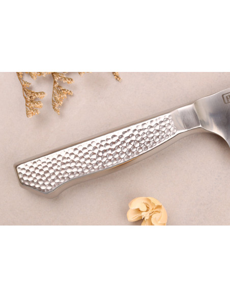 Canivete japonês santoku de 17 cm da série Glestain Home