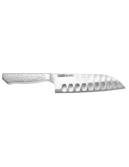 Canivete japonês santoku de 17 cm da série Glestain Home