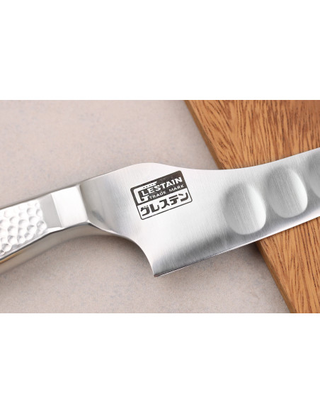 Glestain Home Series 14 cm japansk universalkniv med honeycombed buet rygg