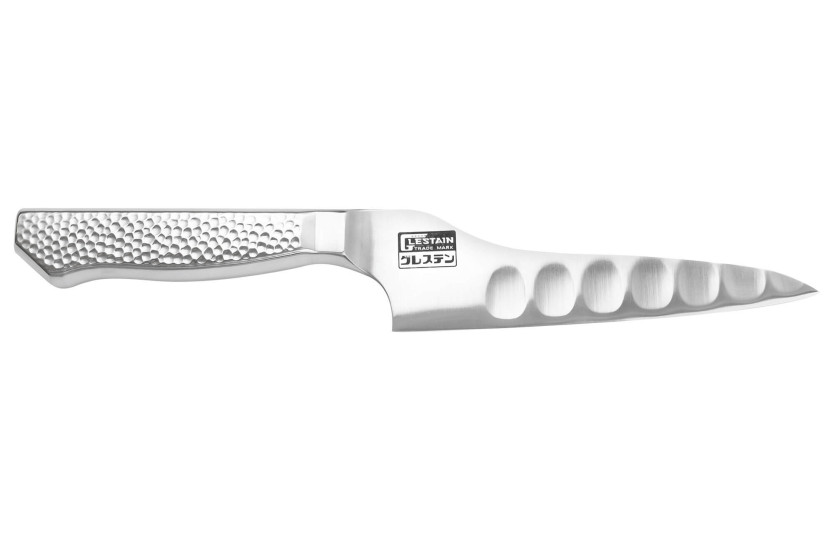 Cuchillo universal japonés de punta hueca Glestain Home Series 14cm con lomo curvado