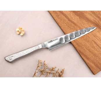 Glestain Home Series 14cm Japans Universeelmes met grantonrand mes 2