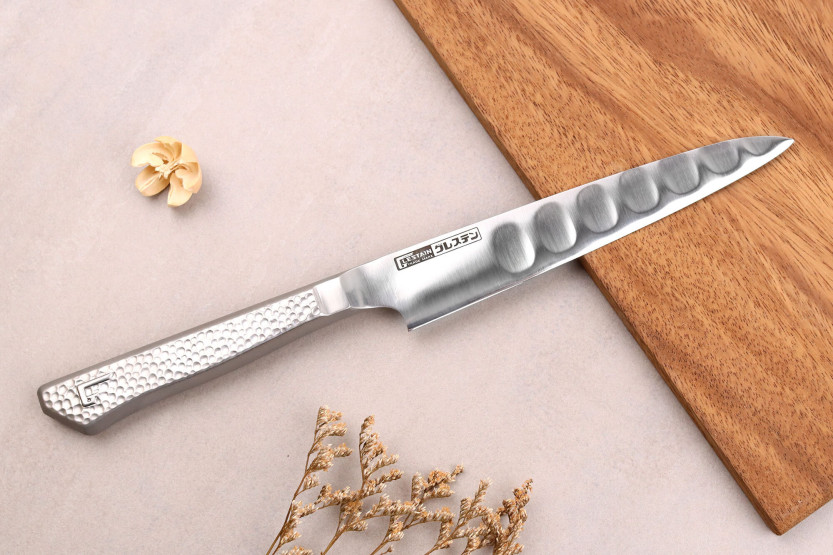coltello universale giapponese con fossette Glestain Serie Home da 14 cm