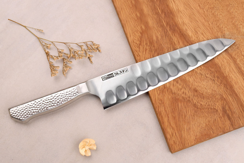 Glestain Home Series 21cm Japanese Chef's knife with honeycomb design