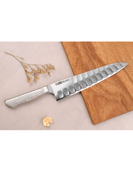 Glestain Home Series 21cm Japanese Chef's knife with honeycomb design
