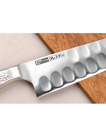 Glestain Home Series 21cm Japans koksmes met holle punten