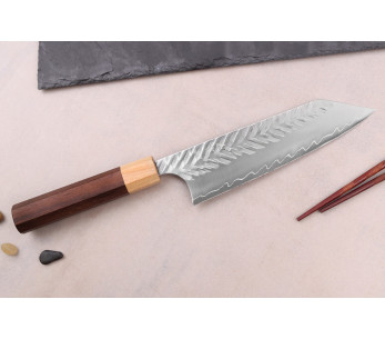 16,5cm Yoshimi Kato SPG Strix V-Tsuchime Japansk handgjord bunka-kniv 2