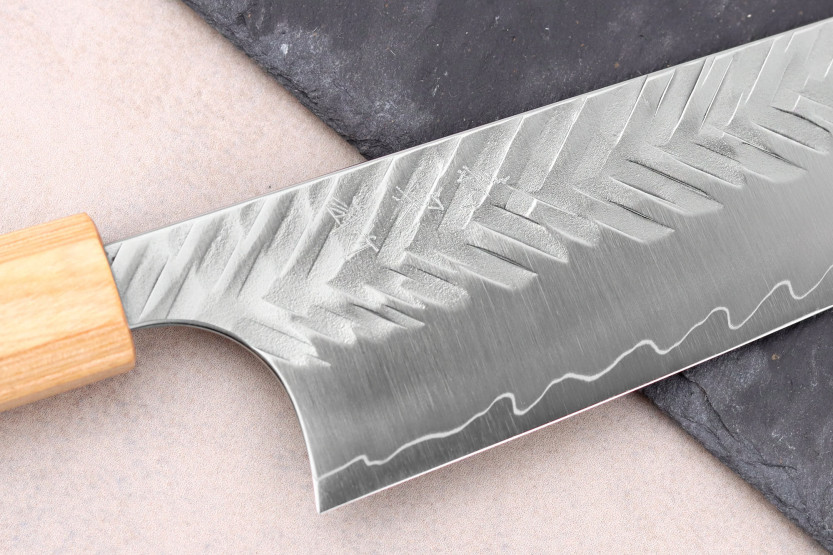 Yoshimi Kato SPG Strix V-Tsuchime 16.5cm Japanese handmade bunka knife