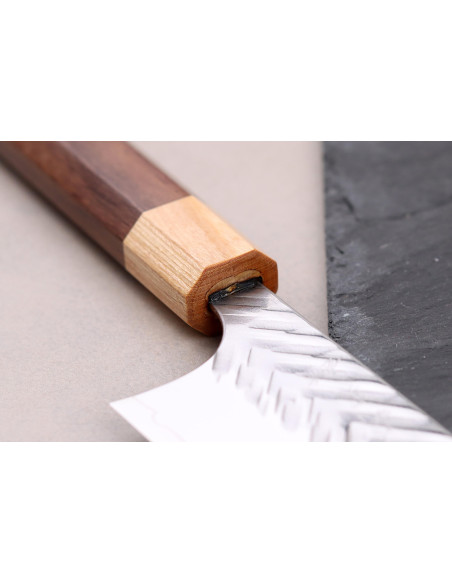 Yoshimi Kato SPG Strix V-Tsuchime 16.5cm Japanese handmade bunka knife