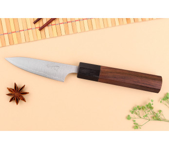 Faca de aparar tradicional japonesa Shibata Koutetsu AS 8cm 2