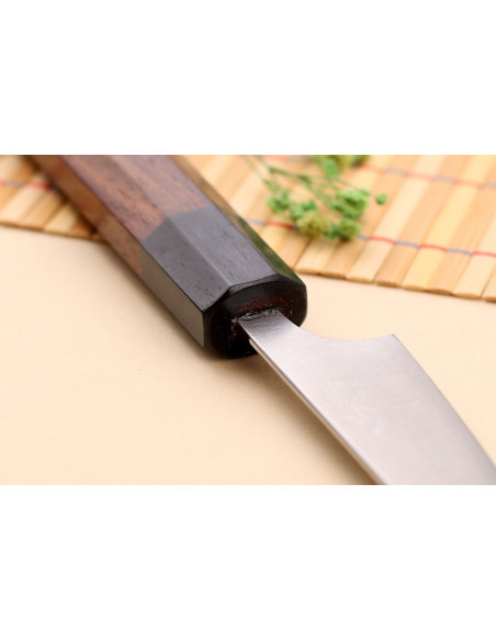 Faca de aparar tradicional japonesa Shibata Koutetsu AS 8cm