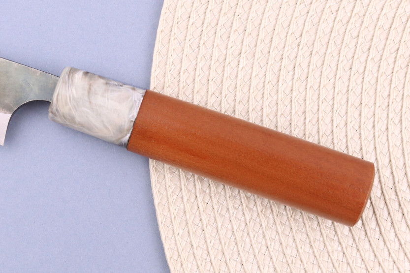 Faca utilitária japonesa artesanal Masakage Mizu 15cm