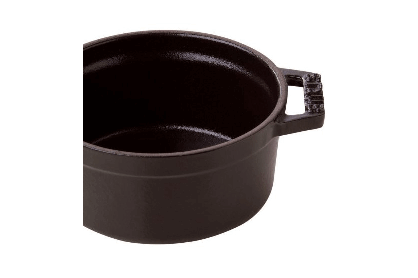 Casseruola rotonda in ghisa smaltata STAUB nero
