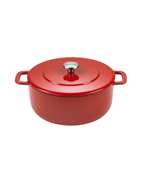 Forno olandese Combekk Sous-chef in ghisa smaltata rossa