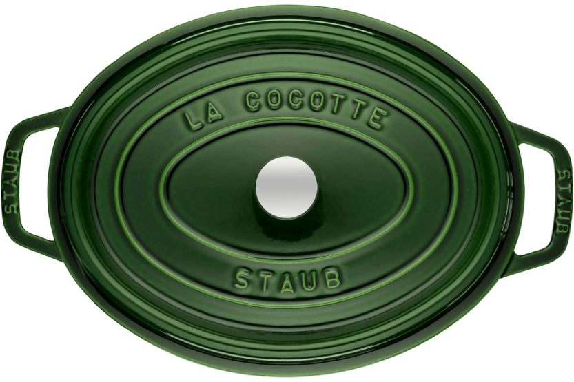 Cacerola ovalada de hierro fundido esmaltado Staub Basil