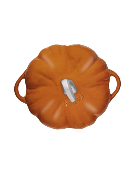 Cocotte Staub gresskar emaljert støpejern oransje 24cm