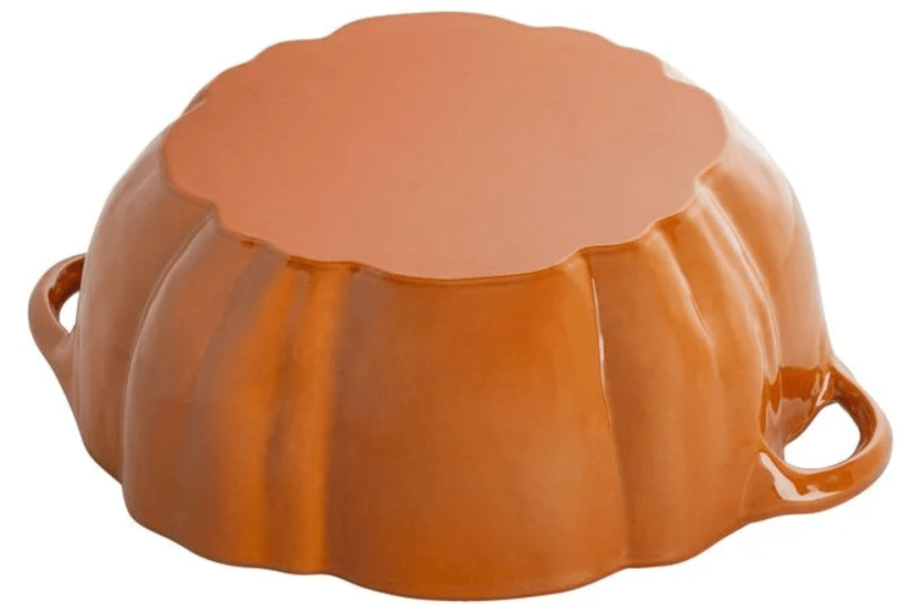 Cocotte Staub græskar emaljeret støbejern orange 24cm