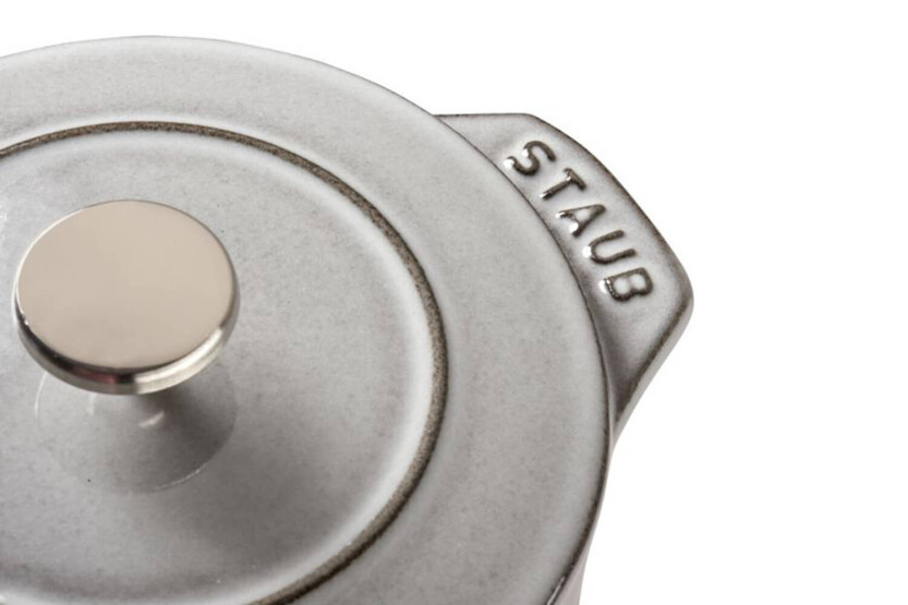Staub Gohan Cocotte für Reis und Hülsenfrüchte aus graphitgrau emailliertem Gusseisen