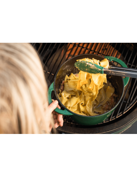 Casseruola rotonda in ghisa 4L per Big Green Egg Large, XLarge, 2XLarge 23cm