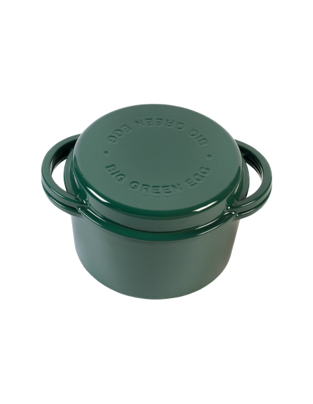 Pyöreä valurautainen kattila 4L Big Green Egg Large, XLarge, 2XLarge 23cm