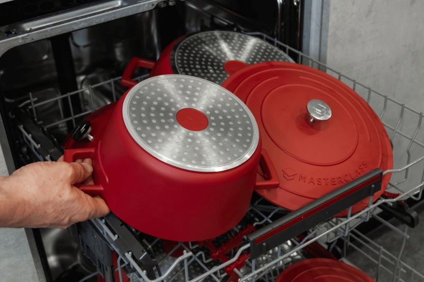 MasterClass induction-compatible cast aluminium casserole 4L