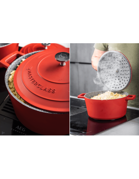 Casseruola MasterClass in alluminio compatibile con l'induzione 4L