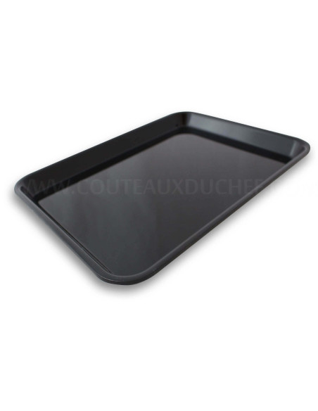 Vassoio di presentazione professionale in Altuglas® nero - 41x21cm