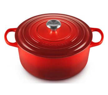 Le Creuset Signature emaljert støpejernsgryte 24 cm Cerise