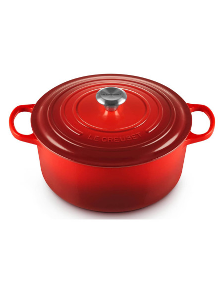 Le Creuset Signature emaljerad gjutjärnsgryta 24cm Cerise