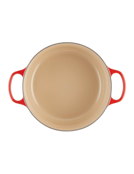Le Creuset Signature cacerola de hierro fundido esmaltado 24cm Cerise