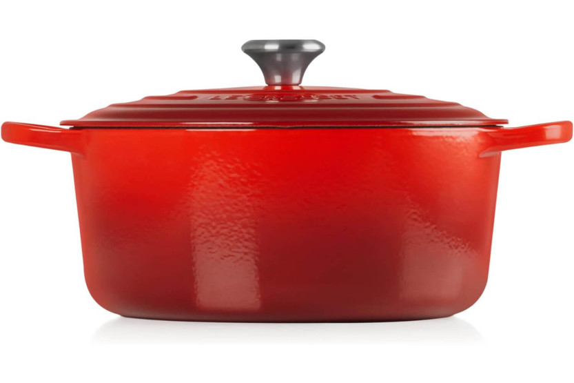 Le Creuset Signature cacerola de hierro fundido esmaltado 24cm Cerise