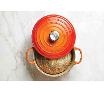 Casseruola rotonda in ghisa smaltata Le Creuset Signature 24 cm Volcanique 2
