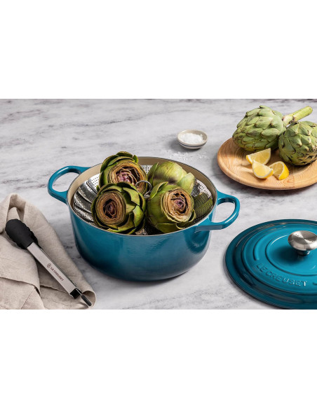 Caçarola de ferro fundido esmaltado Le Creuset Signature 24cm Deap Teal