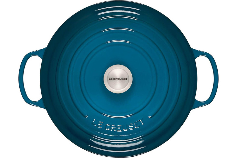 Casseruola in ghisa smaltata Le Creuset Signature 24 cm Deap Teal
