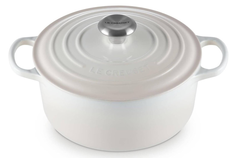 Le Creuset Signature emaljeret støbejernsgryde 24 cm Meringue
